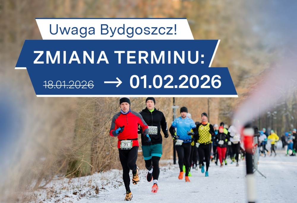 Zmiana terminu styczniowego biegu w Bydgoszczy