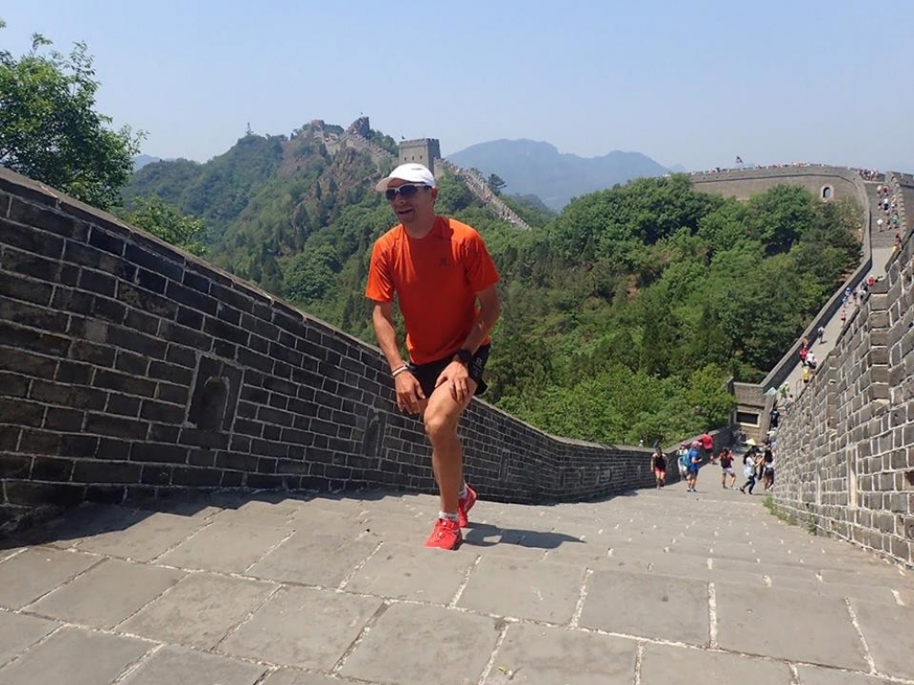 Marcin Świerc na The Great Wall Marathon