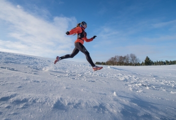 Wybitna zima podczas III Zimowego Półmaratonu Gór Stołowych